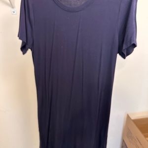 LG blue maxi dress